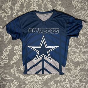 Dallas Cowboys Men's Football Jersey Size M Navy Blue Short Sleeve